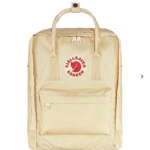 NWT Fjallraven Kanken Original Backpack in Light Oak